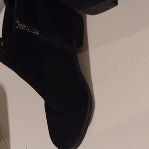 AQUA College Womens Lori Suede Ankle Bootie  8